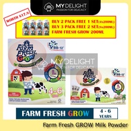 (Years 4 - 6) Farm Fresh GROW Formula Milk SG Ready Stock MyDelight Similar Dutch Lady Goodday Abbot