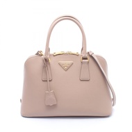 [Used] Prada PRADA Handbag SAFFIANO LUX 2WAY 1BA837 Pink Saffiano Leather Triangle Logo 2-way Handba