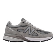 New Balance 990 V4 NB Gray American Retro Shoes Men's Women's Suede [YUBO] U990GR4 D Last