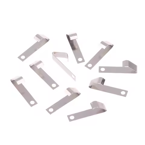 #@5/10 Pcs Metal 9V Battery Spring Contact BC-5232-NI AA Battery Negative Terminal Replacement Acces
