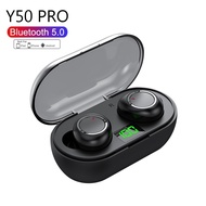 【CW】 Y50 pro Bluetooth Earphones TWS Wireless Headphones Sport Earphone Bluetooth Gaming Headset Microphone Wireless Earbuds 200 mAh