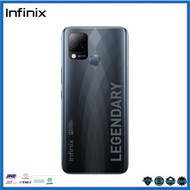 Infinix Hot 10S 6-128GB - Helio G85 - 6.000 mAh - 48MP Camera  Hitam - ORIGINAL GARANSI RESMI