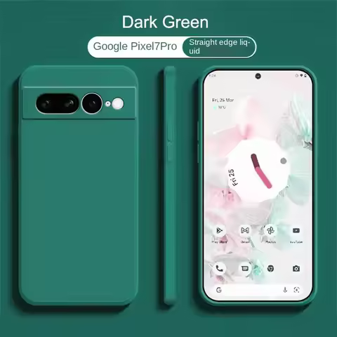For Google Pixel 8A 8 Pro 7A 7 6A 6 Pro Cove Pixel 7A Case Liquid Silicone r TPU Pixel 9 9A Pro Prot