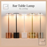 Touch Sensor LED Desk Lamp – Rechargeable Lamp Ambient Light for Room Office Table Lamp Bar Room Res