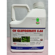 4L CH GLUFOSINATE 5.66 racun rumput Lalang glufosinate ammonium 5.66 racun rumpai kebun buah buahan 