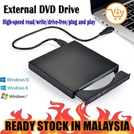 Portable External DVD 2.0 CD Burner Drive, USB DVD Reader CD RW Writer Reader CD-RW/DVD-RW Writer/Bu