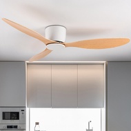 42"/52" Household Electric Ceiling Fan Light New Inverter Ceiling Fan Lamp Bedroom LED Lighting Ceil