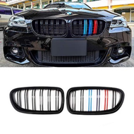 FRONT BUMPER GRILL BMW F10 5 SERIES GLOSSY BLACK 3 COLOUR