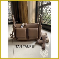 ☎ ∆ ✎ The house of little bunny brick pu bag mall pull out leather shoulder and sling bag (no box)