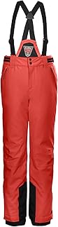 Girls' functional trousers/ski trousers with zip-off bib, snow guard and edge protection Ksw 77 grls