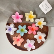 Korean Fashion Flower Shape Shark Clip Hairpin Summer Beach Holiday Female Ladies Hair Accessories