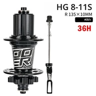 ดุมจักรยาน koozer XM490จักรยานเสือภูเขาฮับ6 pawl 72คลิกที่28 32 36H หลุม HG SX NX 8-12ความเร็ว26 27.