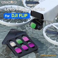 Sunnylife Lens Filters for DJI Flip CPL UV ND Filter ND Filter CPL Filter UV Filter