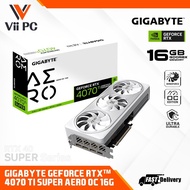 GIGABYTE GeForce RTX™ 4070 Ti SUPER/RTX4070Ti SUPER/RTX 4070Ti SUPER AERO OC 16GB GDDR6X Graphics Ca