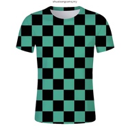 Giyu Tomioka Haori Geometric Design T-Shirt