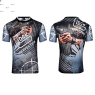 Glock T-Shirt Printed Team Glock Jersey New Design Full Sublimation