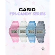 NEW! Casio Colourful Transparent Watch (F91WS Series)