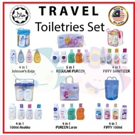 Fiffy Anakku Pureen Johnson's Baby Set Toiletries Travel Pack Set Mandian Bayi