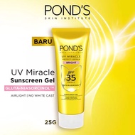 Ponds UV MIRACLE BRIGHT SPF 35 SUNSCREEN GEL 25G