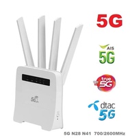 5G Wifi Router ใส่ sim รองรับ 5G 4G 3G AIS,DTAC,TRUE ,NT ,High-Performance 8 External+internal Antenna