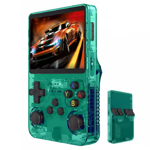 Retro Handheld Game Console Linux System 3.5Inch IPS Screen Portable Pocket Video Player 64G/128G/25