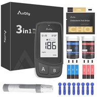 New upgraded 3in1 multi-function cholesterol uric acid blood glucose test paper blood glucose meter 