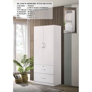 Wardrobe 2 Door /Almari Baju Latest Design (DS3160)