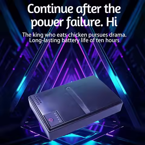 DC1036P DC UPS DC Power Adapter 5V 9V 12V 36W 10400mah Backup Power Supply Portable Power Supply for