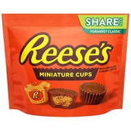[พร้อมส่ง] ช๊อคโกแลต Reeses Chocolate MINIATURE Cups ช๊อคโกแลตสอดไส้ครีมเนยถั่ว