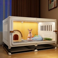 Rabbit Cage With Toilet Rabbit Cage For Home Use Large Cage Viewing Villa