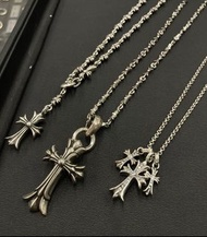 Chrome Hearts 十字架銀飾項鍊