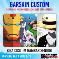 Custom Garskin Skin Sticker for Samsung Galaxy Tab A 2016 7 inch Tab A6