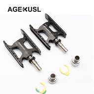 ACEOFFIX Bike Pedals Dual Quick Release For Fohon Java Brompton Folding Bicycle Cnc 3 Bearing