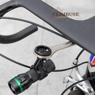 [climbuse.my] Bicycle Computer Holder Titanium Alloy Road Bike GPS Mount Riding Cycling Stopwatch Speedometer Rack For GARMIN Bryton