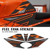 For KTM 450 RC 2026 450RC 2026 RC 450 2026 Motorcycle fuel tank pad protector sticker decal fuel tan