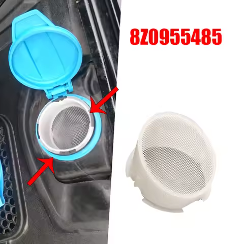 8Z0955485 1X Car Wiper Windshield Washer Fluid Reservoir Tank Filler Strainer For Audi A6 C6 C7 2004