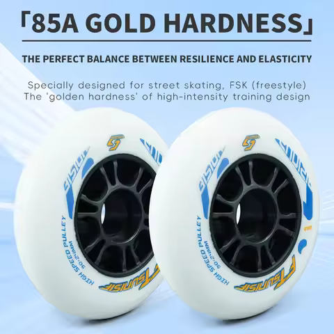 6Pcs 8Pcs Speed Skates Wheel 90/100/110/125mm 85A Inline Skate Wheels Professional Road Roller Skate