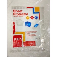 Jenia Sheet Protector F4 and A4 Clear 10 Pcs Clear document Protector Sheet Protector A4