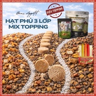 Bone Appetit dog food granules mixed topping beef, liver, marrow, Meat Floss