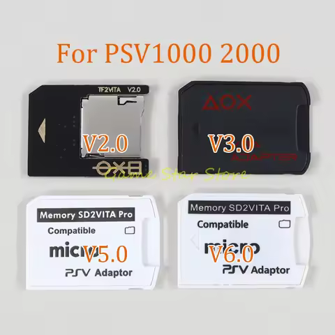 1pc Memory SD2VITA Pro For PS Vita Memory TF Card For PSVita PSV1000 2000 V2.0 V3.0 V5.0 V6.0 Game C