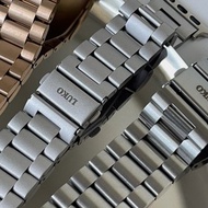 Apple Watch | 寬版復古不鏽鋼錶帶星光 鋼色 男款女款