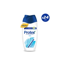 โพรเทคส์ เฟรช 180 มล. รวม 24 ขวด (ครีมอาบน้ำ สบู่อาบน้ำ) Protex Fresh Shower Cream 180ml Total 24 Bottles