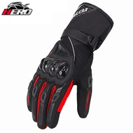 SUOMY Motorcycle Gloves Moto Red Motorcycle Gloves Men Gloves Long Wrist Men Racing Motocross Rally Glove Moto Gloves Guantes