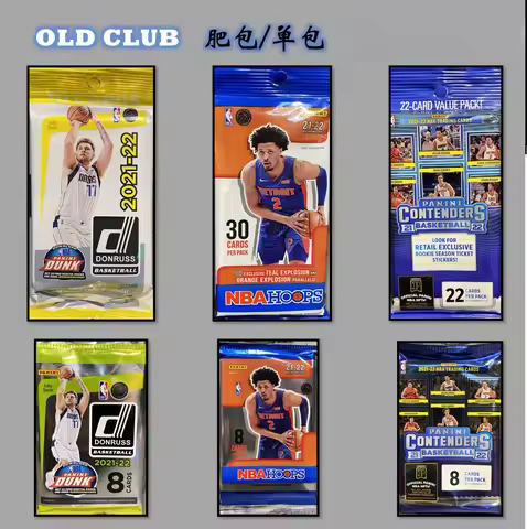 Panini NBA Basketball Multi-Series Fat Packs Prizm Donruss Optic Hoops Retail Single Pack Hot Rookie