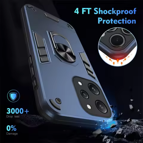 Funda For Xiaomi Redmi 12 4G 5G Case Camera Protect Armor Shockproof Phone Case For Redmy 12 Redmi12