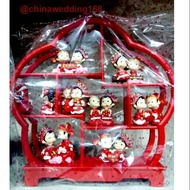 7 in 1 long decoration for Chinese bridal wedding