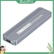 M.2 NVMe SSD Enclosure Hard Drive Box 20Gbps Hard Drive Case Type-C USB3.2 GEN2x2 Support UASP TRIM 