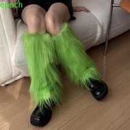 EPOCH Lolita Boots Cover, Faux Fur Japanese Style Furry Leg Warmers, Fashion 40cm Thickened Soft War