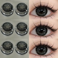 Soflent murah 1 paket dm 14 Soflen normal 1 paket lengkap abu Softlens korea aesthetic ukuran 13 Sof