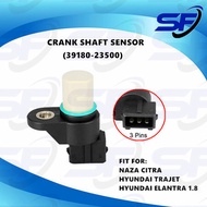 NAZA CITRA HYUNDAI ELANTRA 1.8 TRAJET CRANK SHAFT SENSOR 39180-23500
